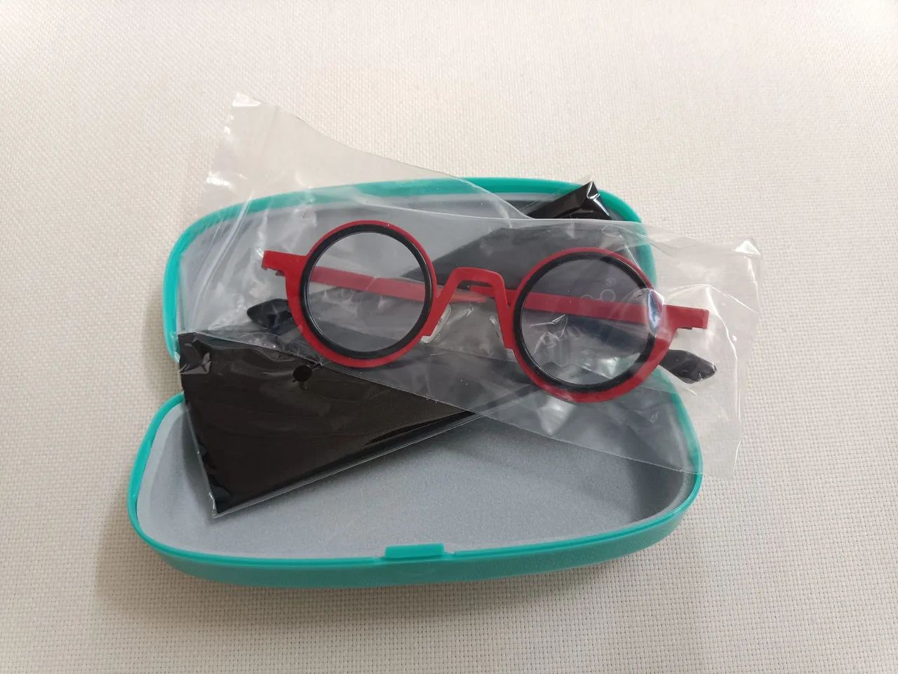 Óculos Red Redondo para lente de grau ! Zero