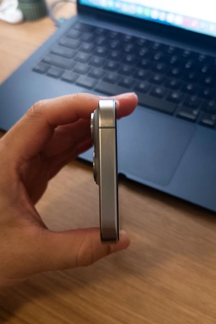 iPhone pro 128g silver sem marcas de uso - Foto 5