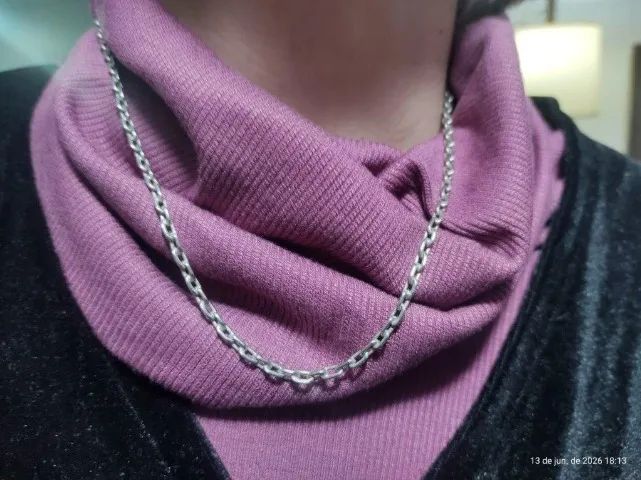 corrente de prata cartier 960 14,8g 50cm