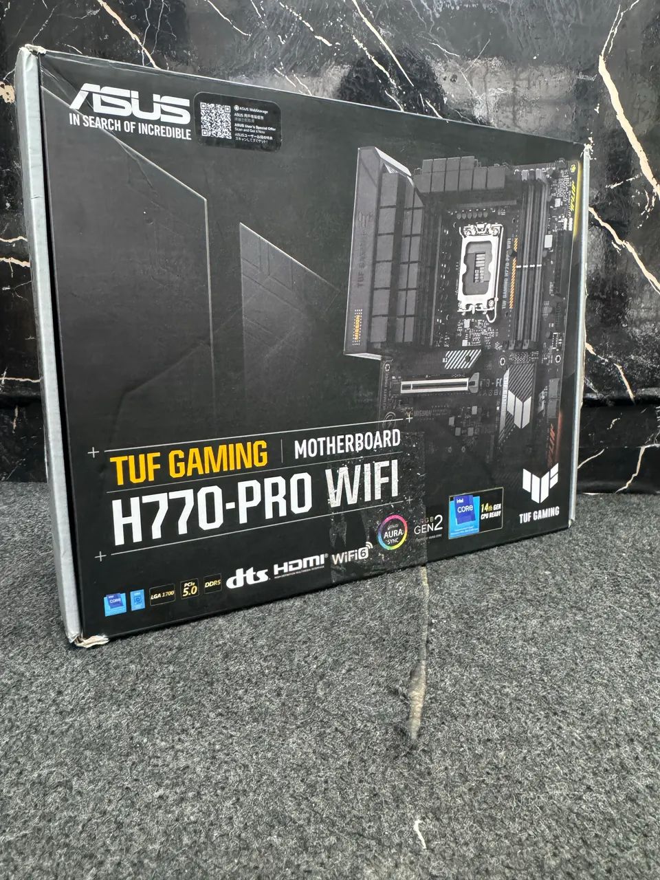 PLACA MÃE DDR5 TUF GAMING H770-PRO