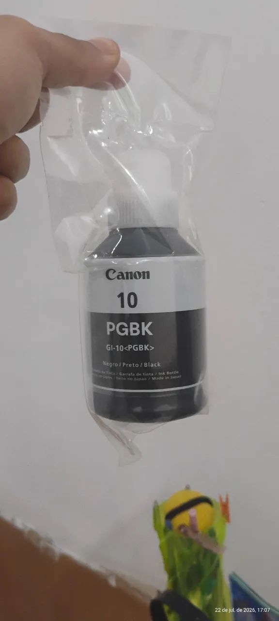Kit com duas tintas Canon pixma original