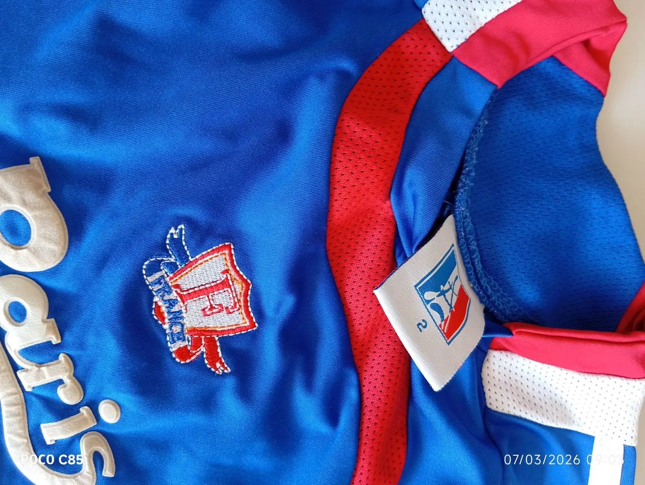 Camisa infantil Fran ça  - Foto 2