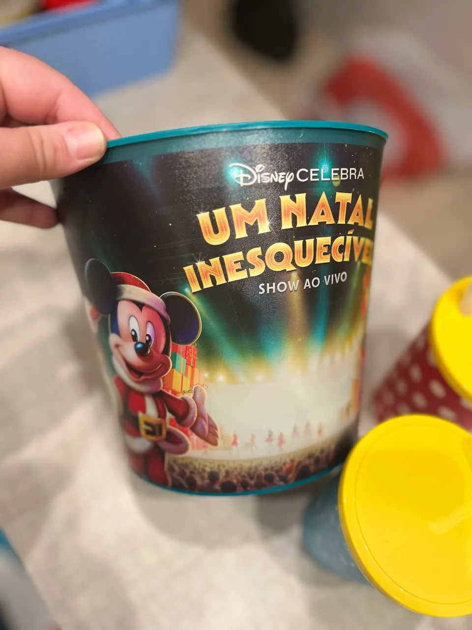 Balde Disney pipoca Natal inesquecível  - Foto 2