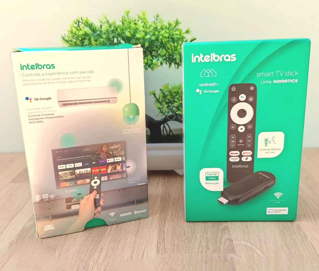 Smart Tv Stick Full Hd Intelbras Izy Play novo na caixa
