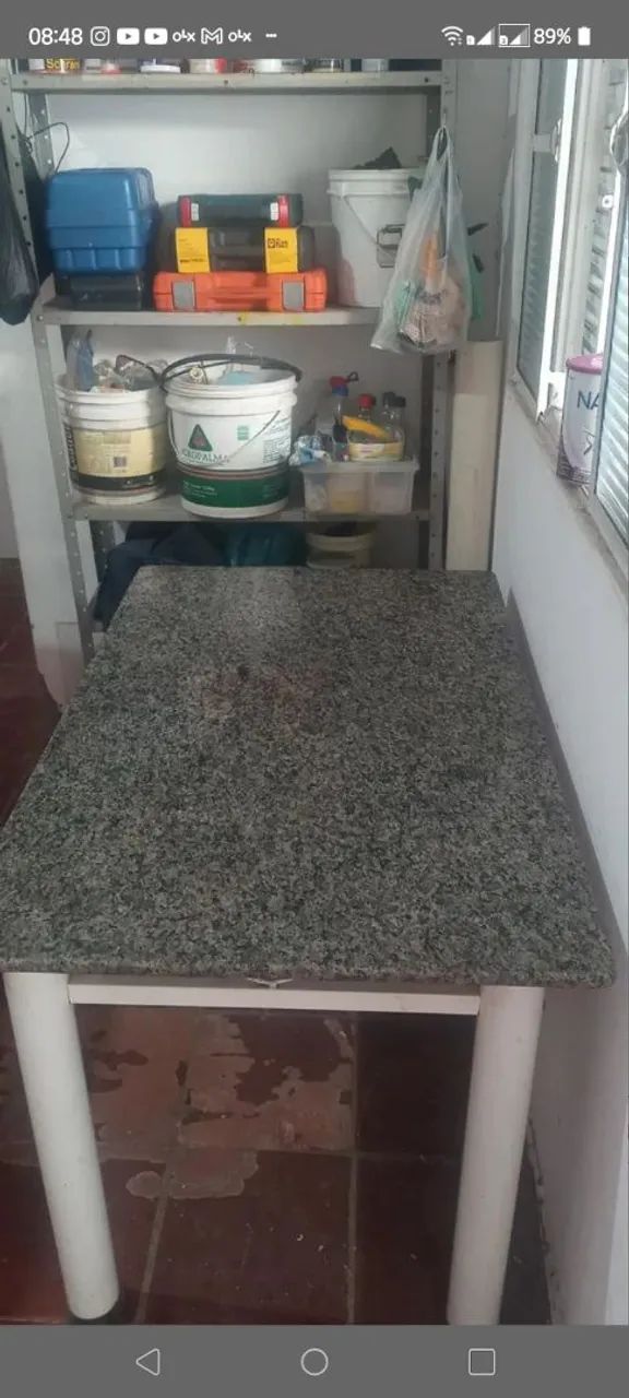 Mesa em granito 1,20x70