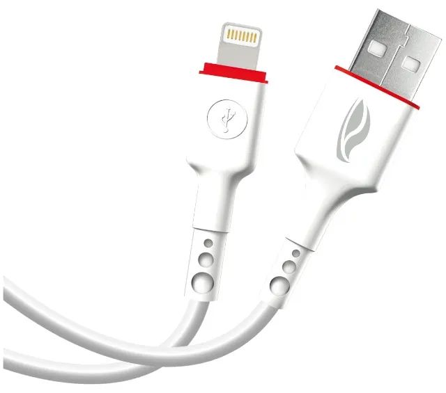 CABO USB X LIGHTNING 2.4A 1 METRO C3TECH CB-L100WH - Foto 3