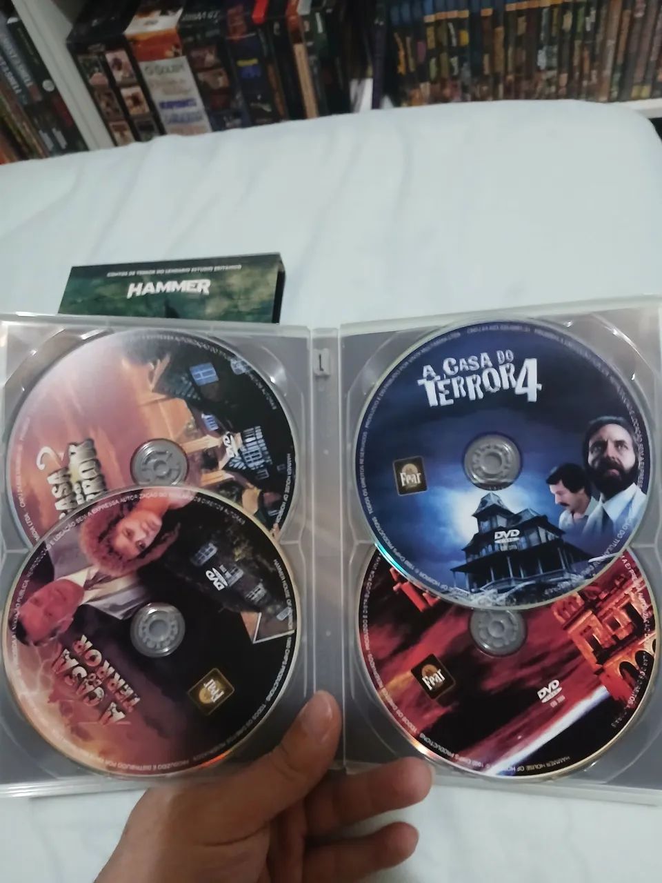 Dvd casa do terror hammer peter cushing - Foto 2
