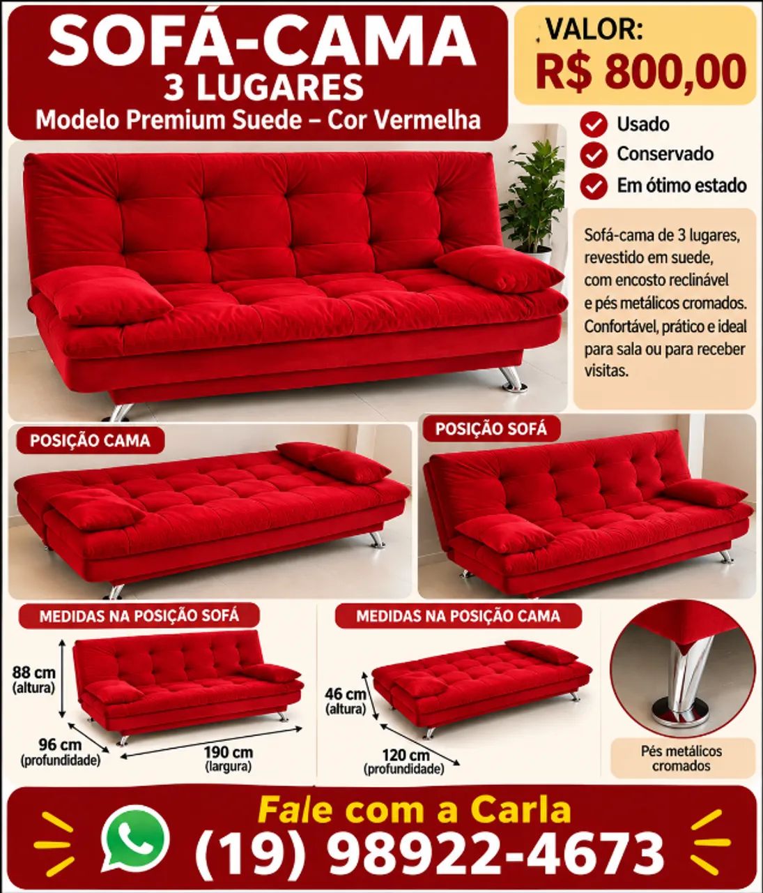 Sofá-cama 