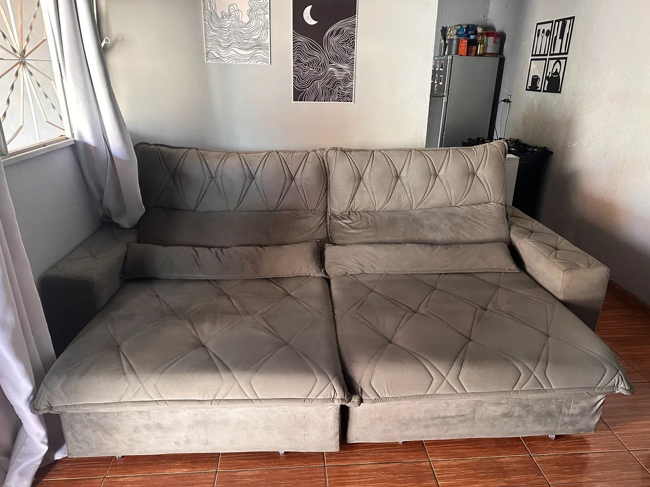 Sofá Retrátil e Reclinável  - Foto 4