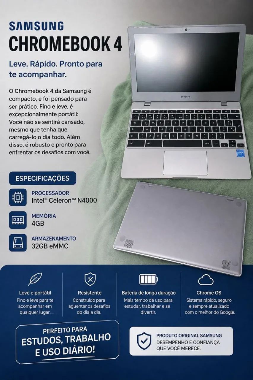 Chrome book 4 samsung - Foto 2