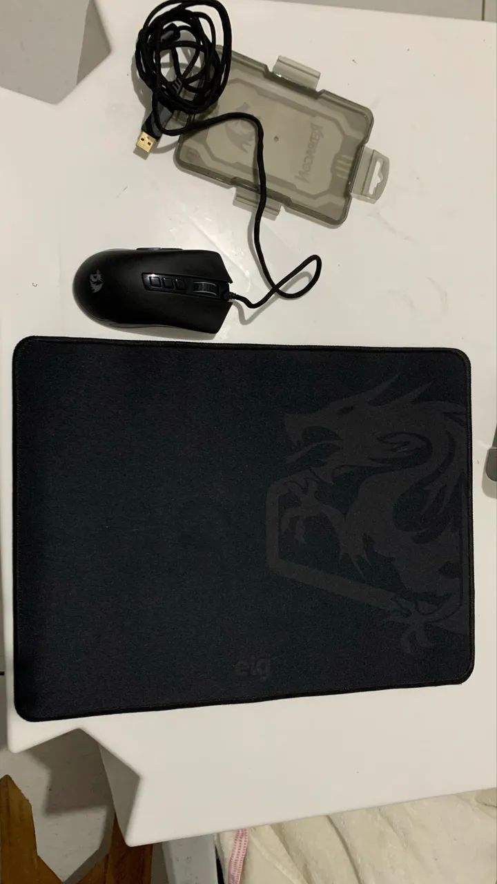 Vendo kit de mouse mousepad e teclado e fone  - Foto 3