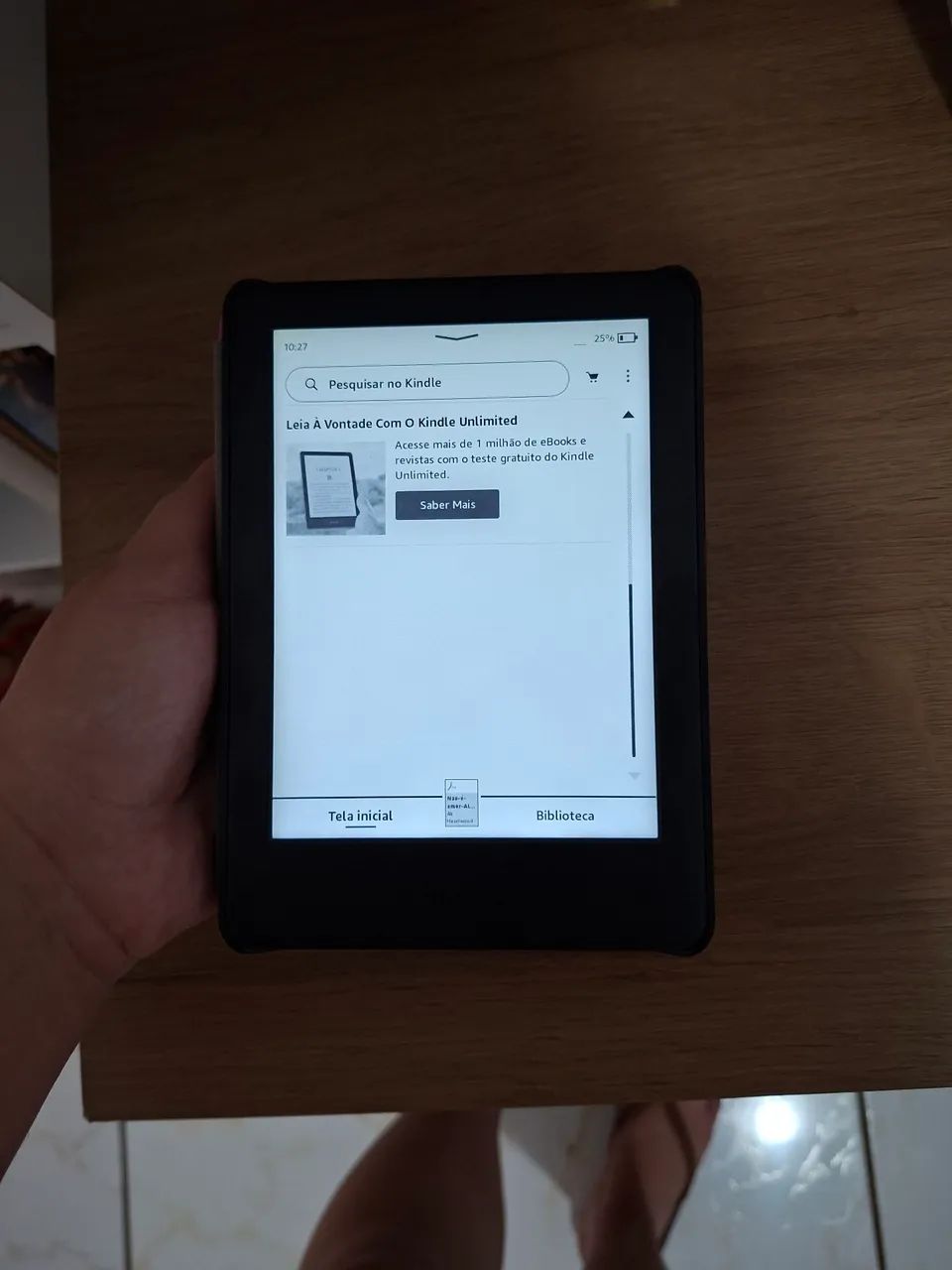 Kindle 10° geração - 8gb + capinha - Foto 4
