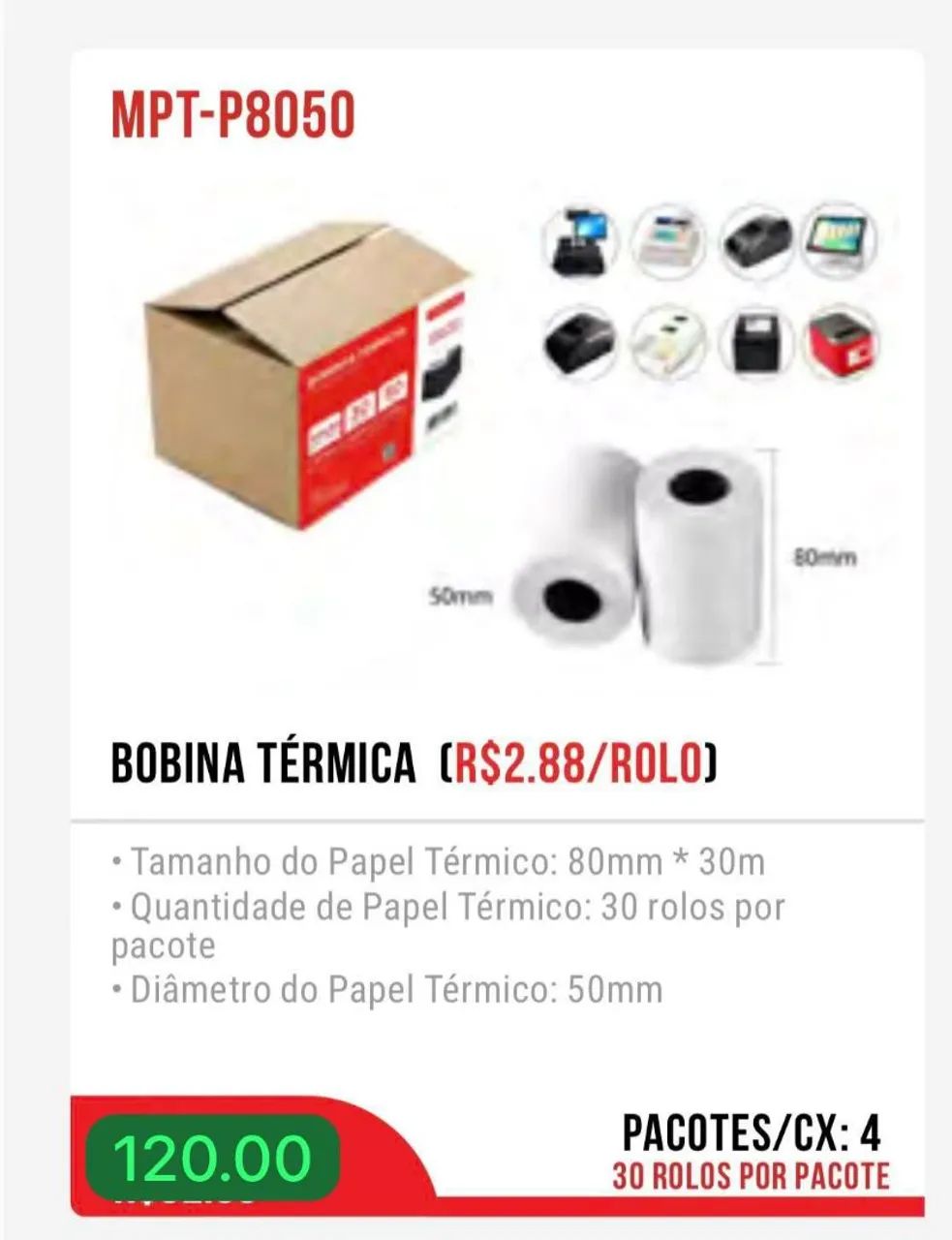 Impressora térmica bluetooth  - Foto 5