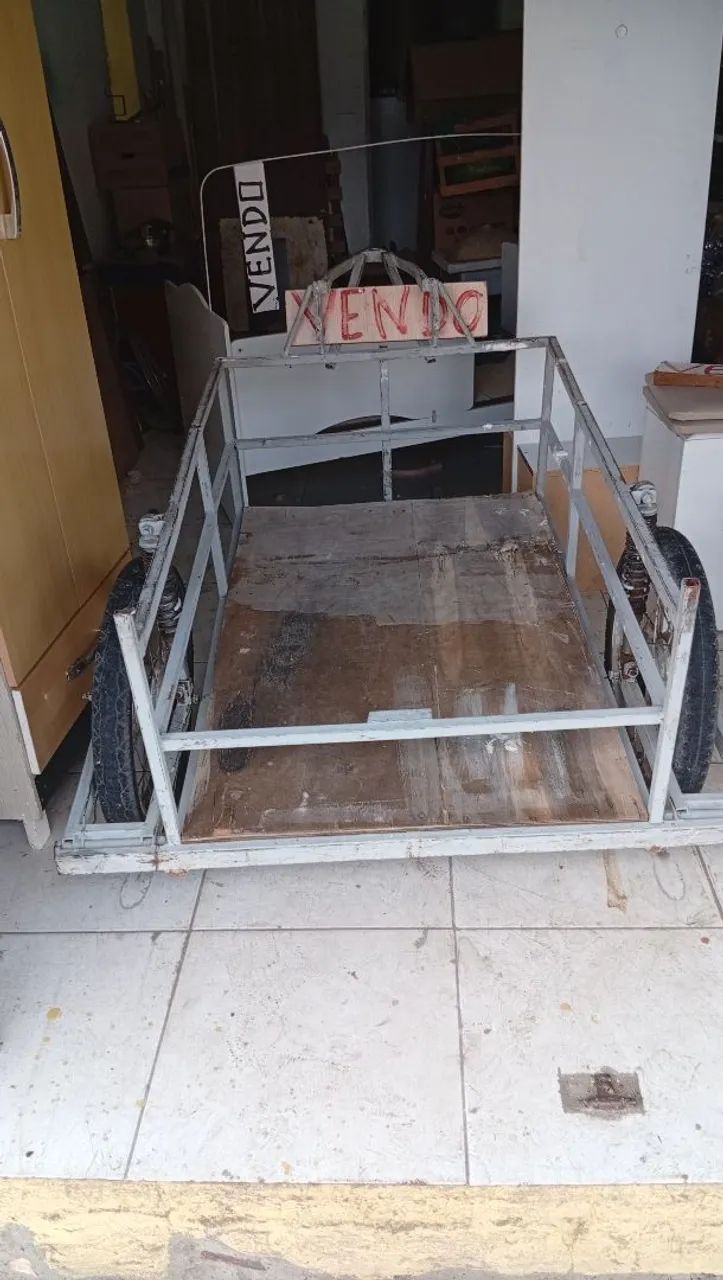CARRINHO DE FERRO COM AMORTECEDOR SERVE PARA RECICLAGEM OU CARRETO ZAPI 75.99200.5484
