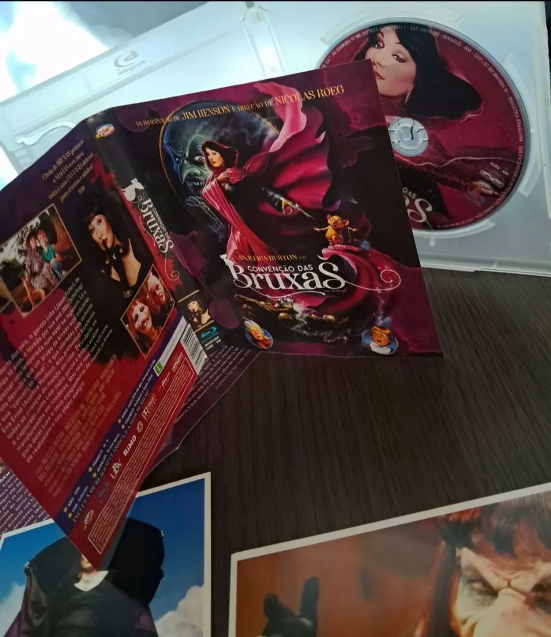 Blu-ray convenção das bruxas 1990/2020 c/poster - Foto 4