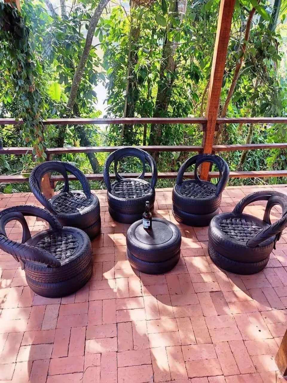 Tire Bench