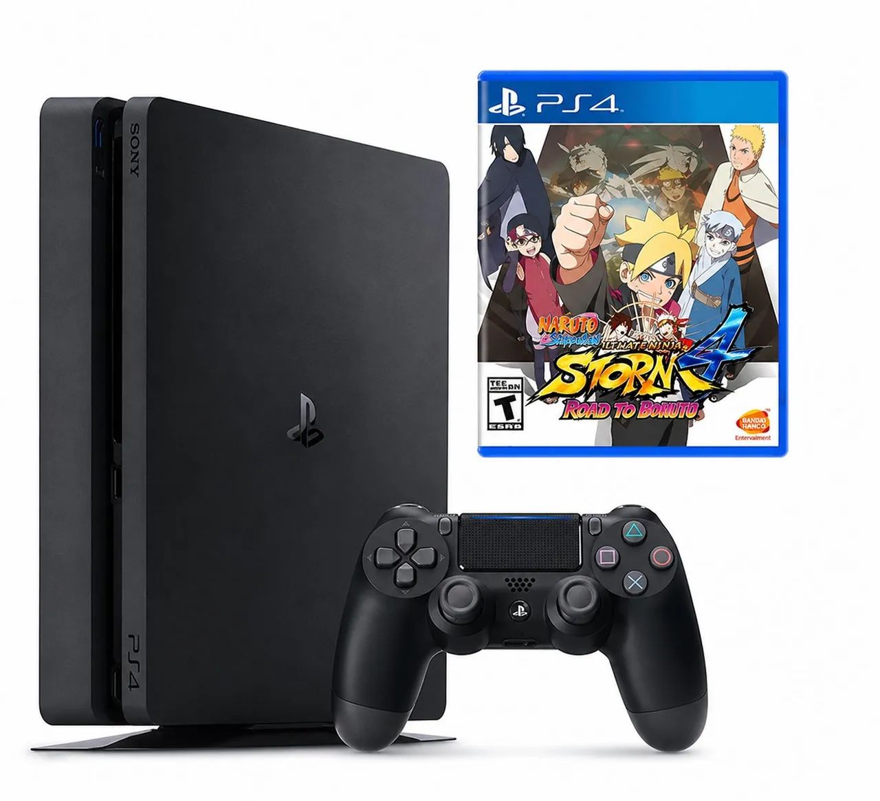 PS4 Slim 1TB +1 Game - (Testado / Funcionando)