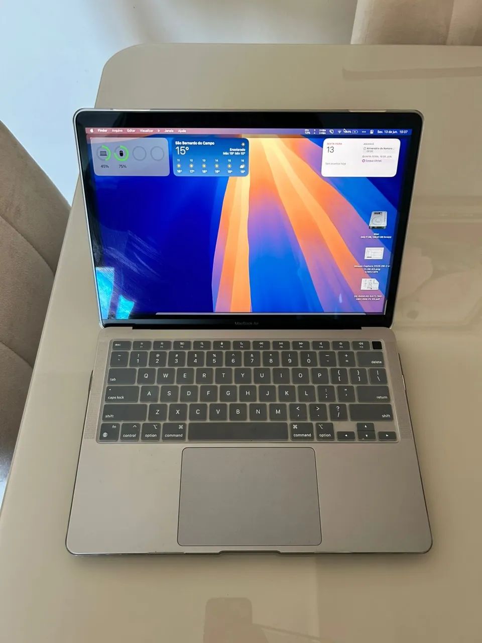 MacBook Air M1 2020 8GB 256GB Space Gray - Excelente Estado