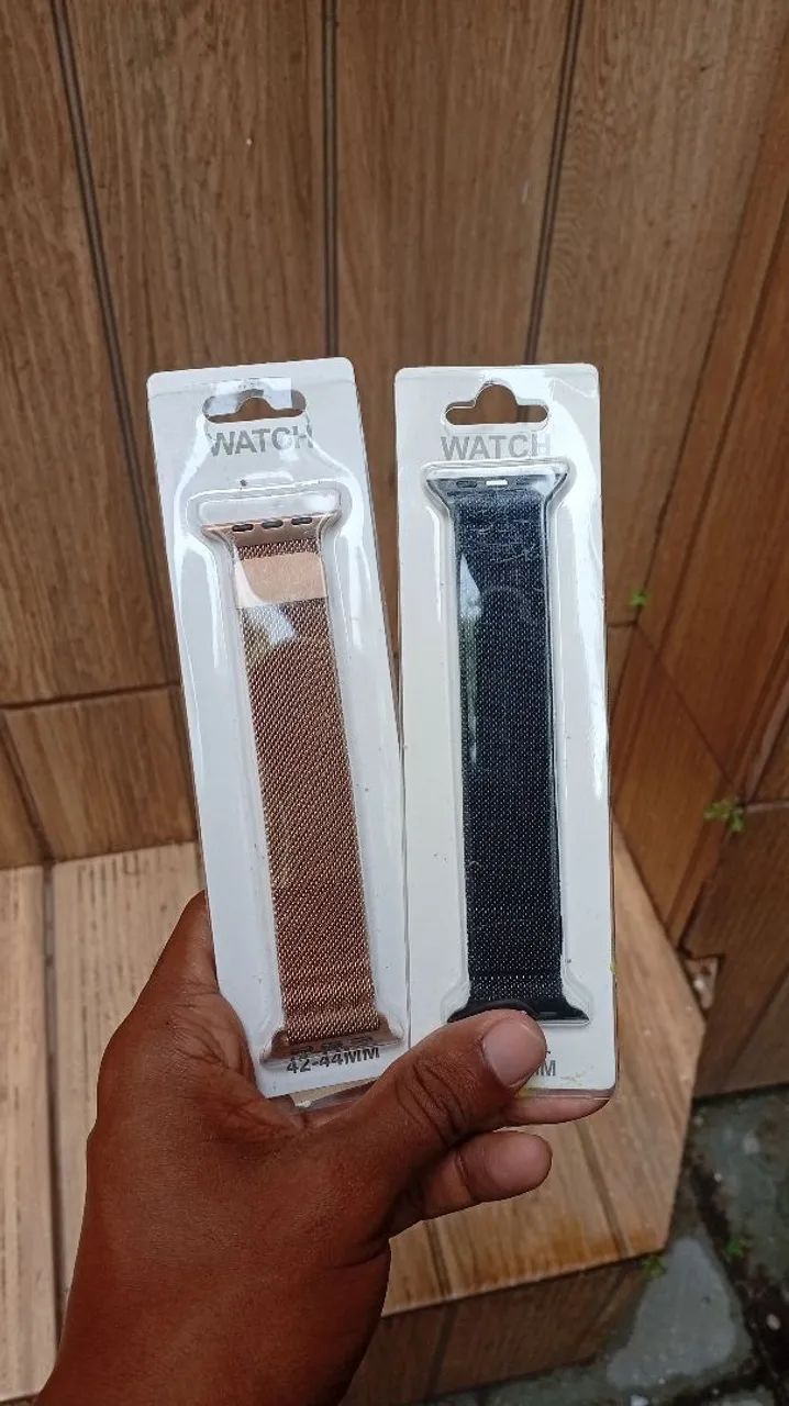 2  PULSEIRAS SMARTWATCH MAGNÉTICAS 