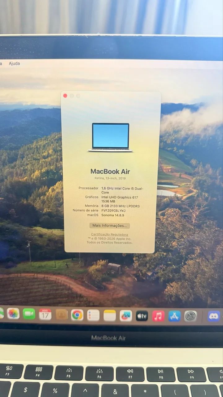 Macbook Air 2019 128GB - Cinza - Foto 2