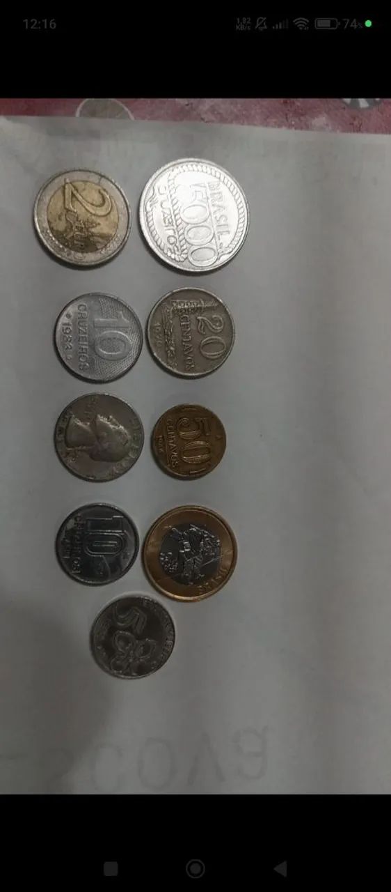 Moedas antigas  - Foto 2