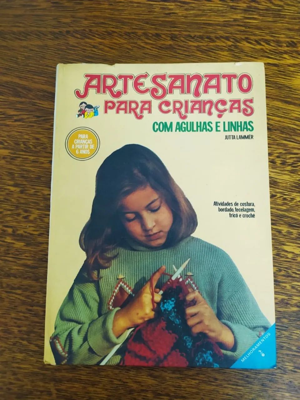 Artesanato Para Crianças Agulhas e Linhas