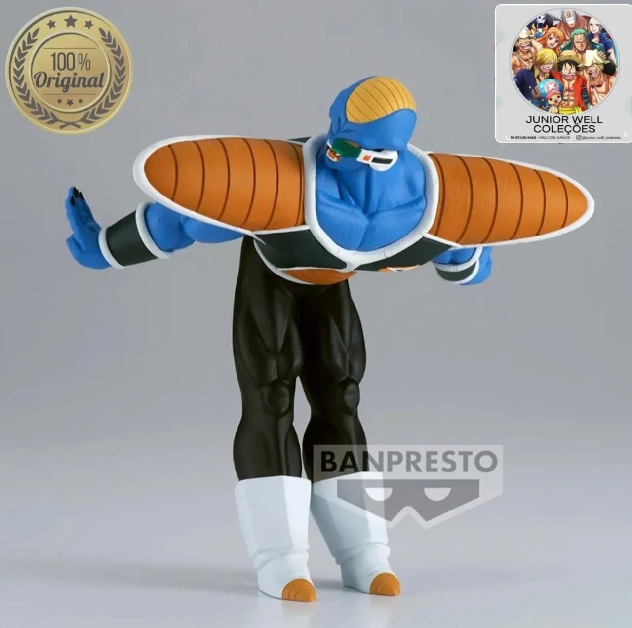 SET GINYU FORCE DRAGON BALL Z SOLID EDGE WORKS BANPRESTO 100% ORIGINAL - Foto 5
