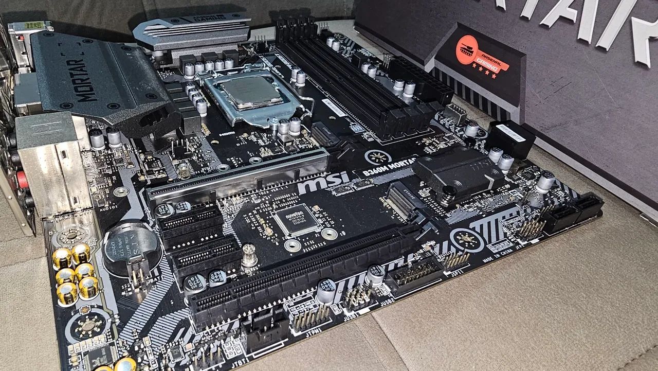 Intel Core I7 8700 + Placa mãe Msi B360M - Peças de Hardware