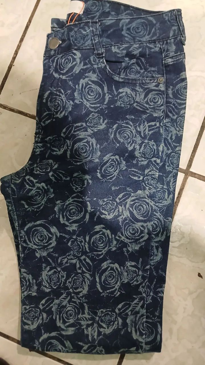 Calça jeans feminina 40 - Foto 2