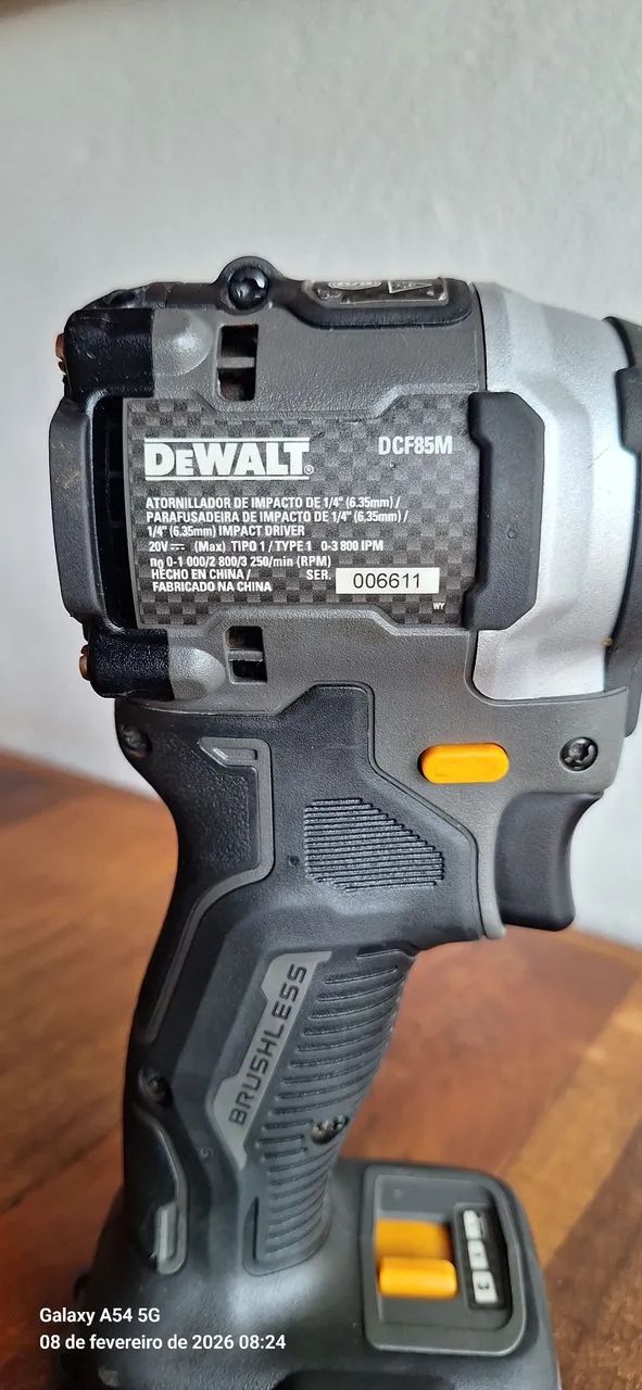 Parafusadeira DeWalt ORIGINAL edição limitada Mclaren  - Foto 5