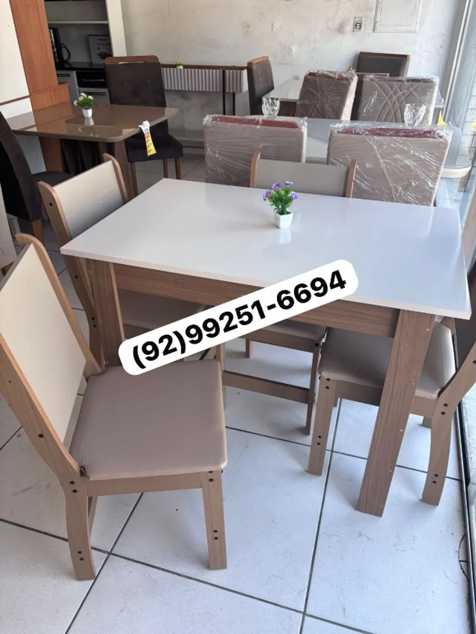 mesa de jantar 4 lugares barata