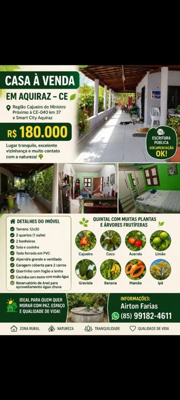 Casa a Venda Aquiraz  - Foto 2