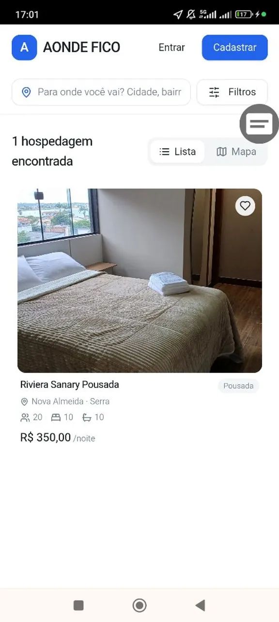 Faça sua reserva no site