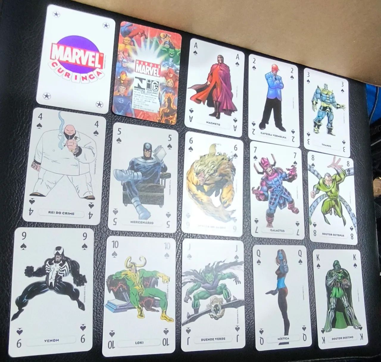 Cartas Heróis Marvel  - Foto 2