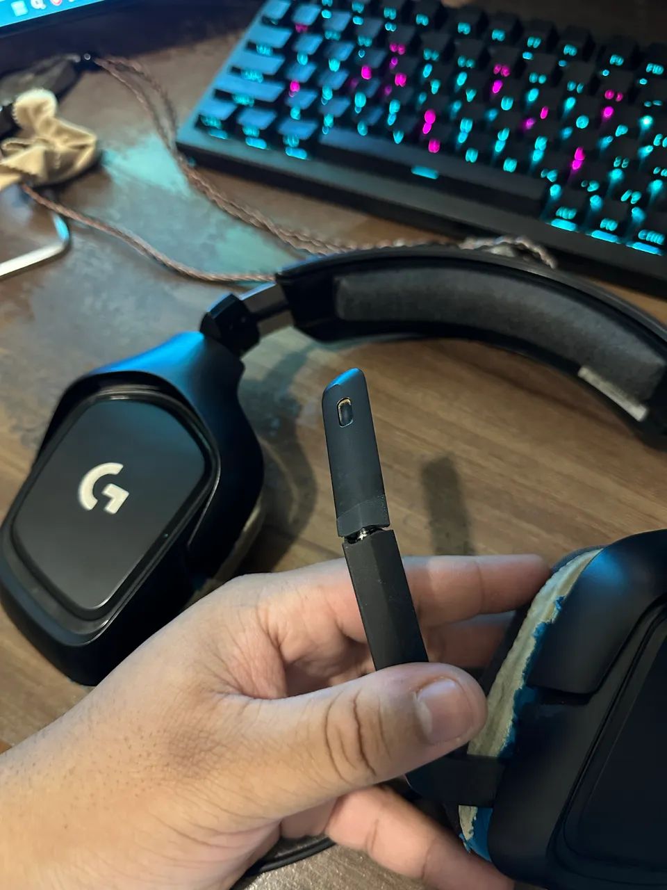 Headset logitech G432 - Foto 2