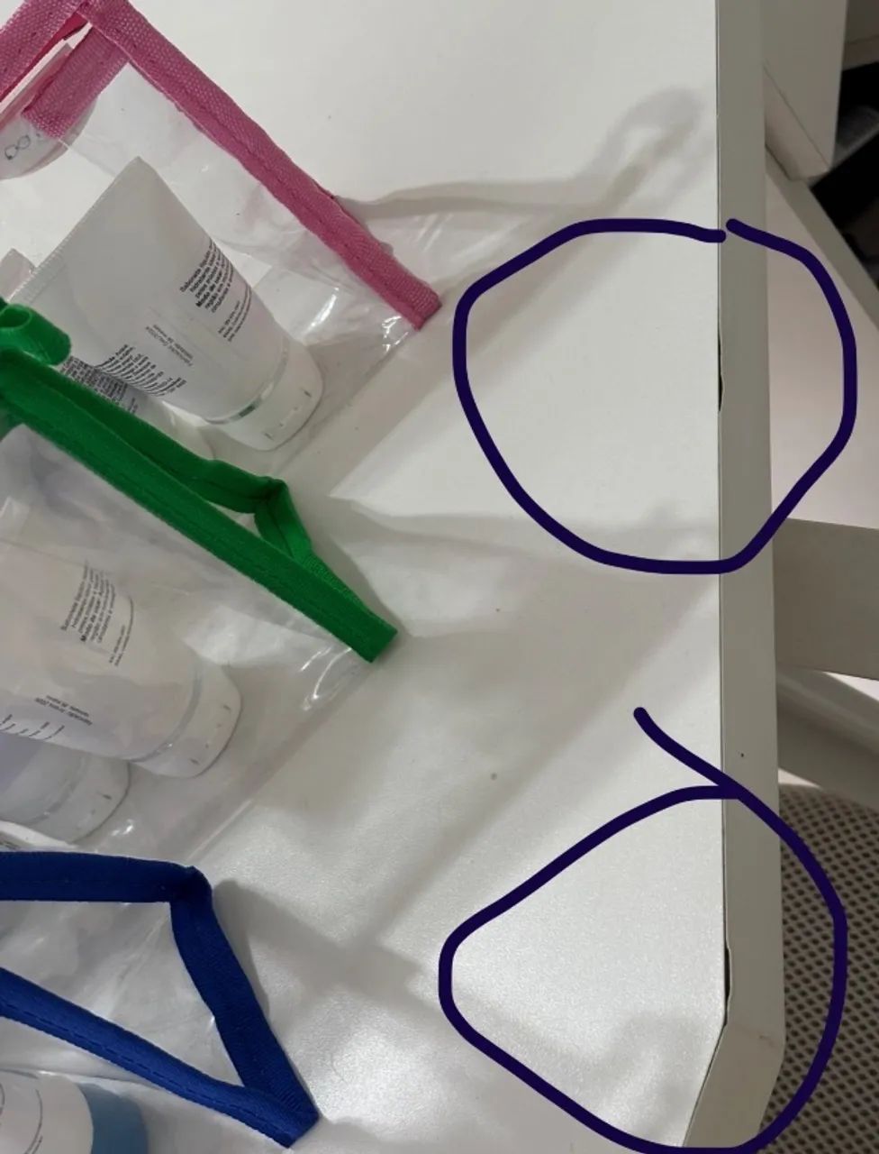 Mesa escritório em MDP e pé cromado + cadeira de brinde - Foto 4