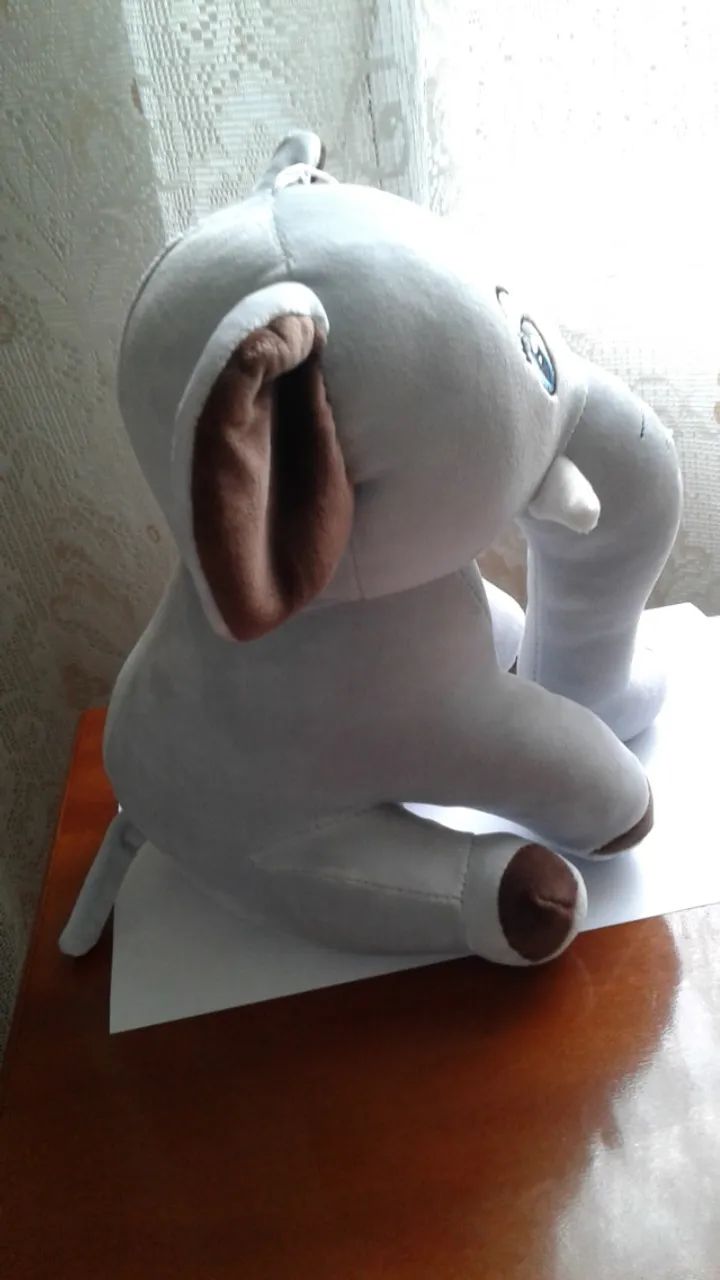 Elefante de Pelucia - Foto 4