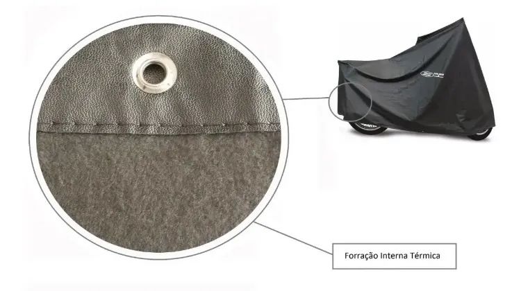 Capa Piracapas Moto - Foto 4