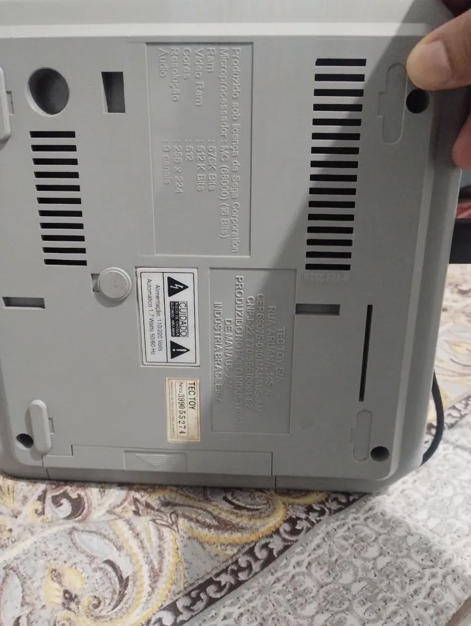 Mega Drive com jogos na memória  - Foto 2