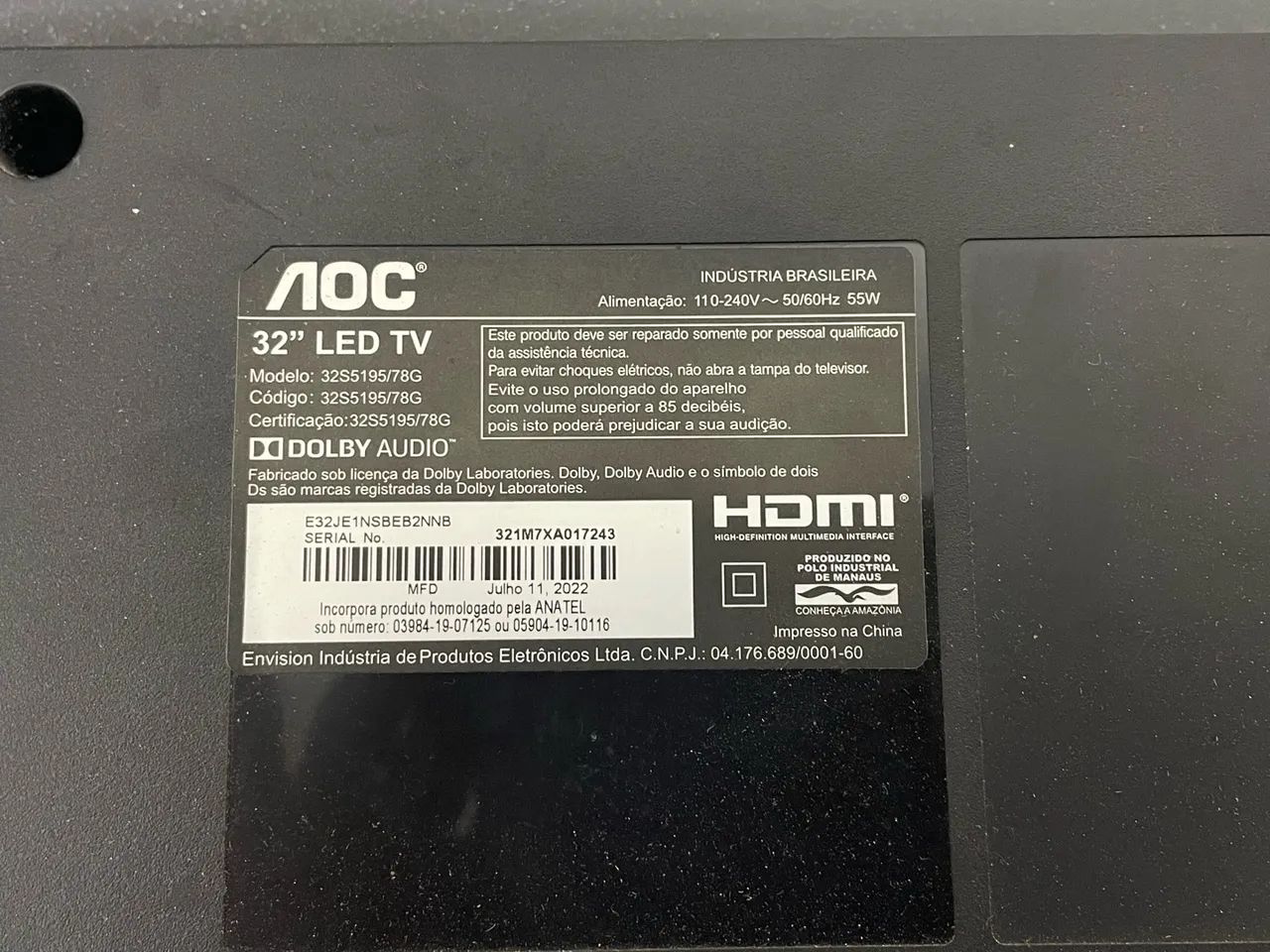 tv smart 32 polegadas aoc (ver descrição) - Foto 4