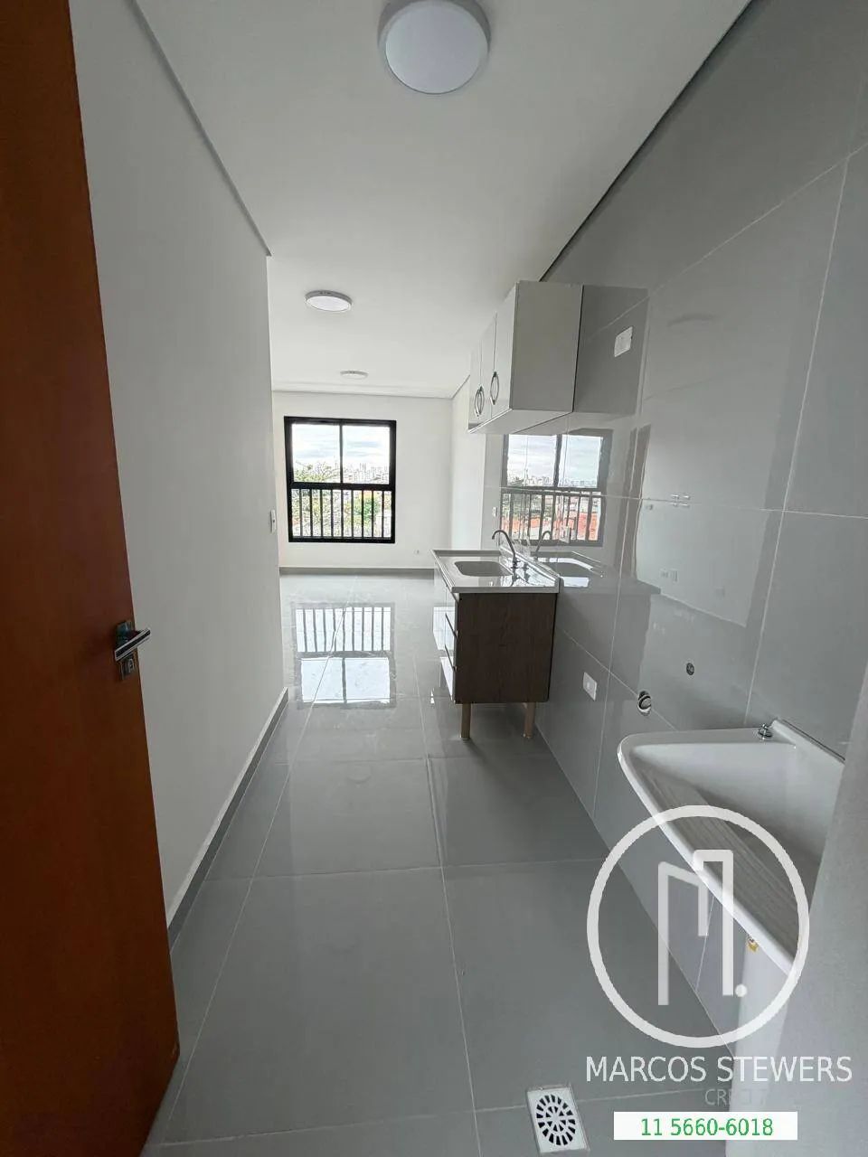 Apartamento com 1 dormitório Próximo à Avenida Sabará, Interlagos