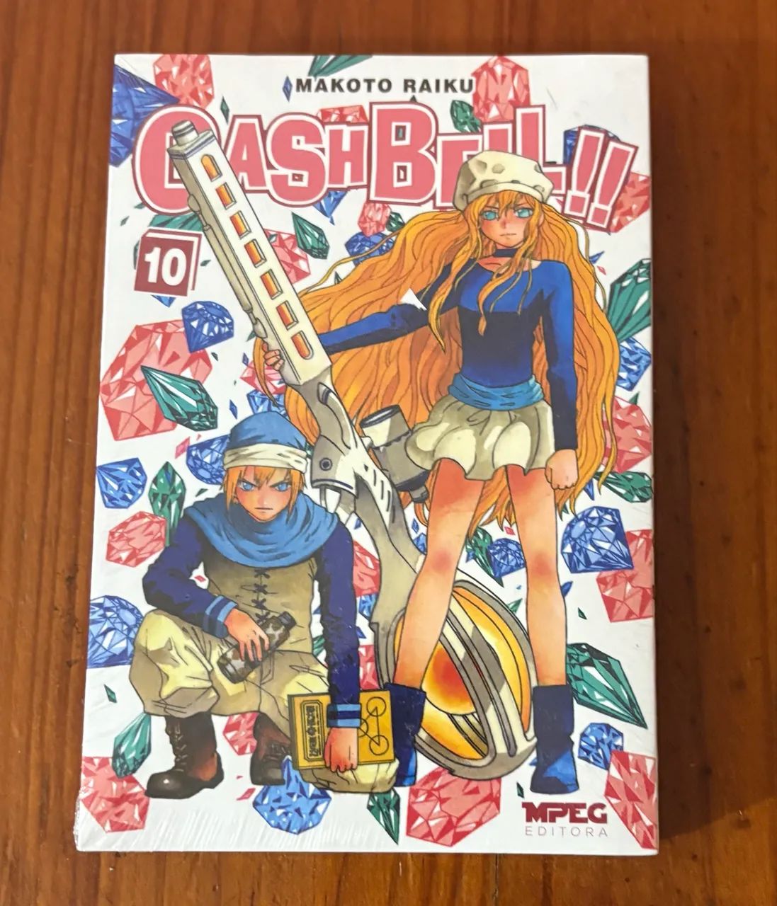 Mangá GashBell 10 editora MPEG