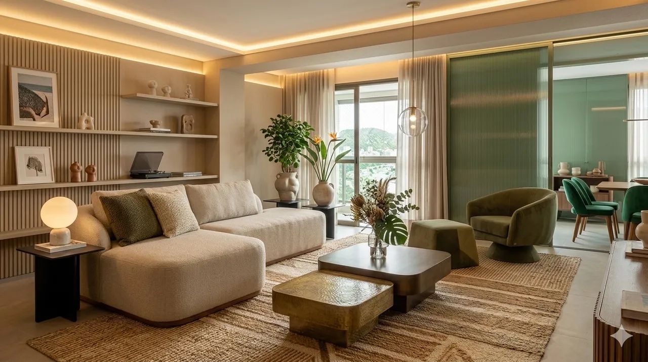 Sofá Moderno Design Orgânico Premium - Foto 2
