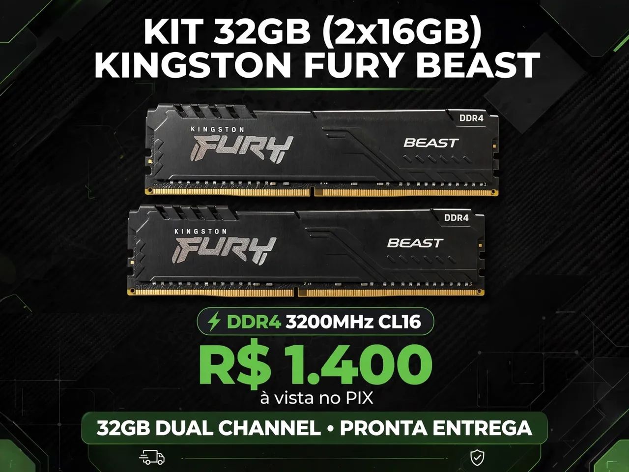 Memória RAM DDR4 