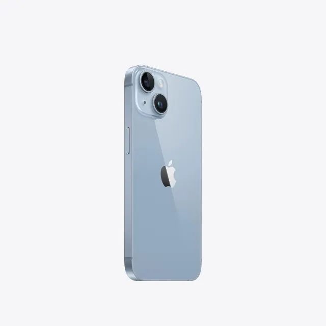 Apple iPhone 14 (128 GB) - Azul (Novo) Lacrado e NF da Amazon. - Foto 2