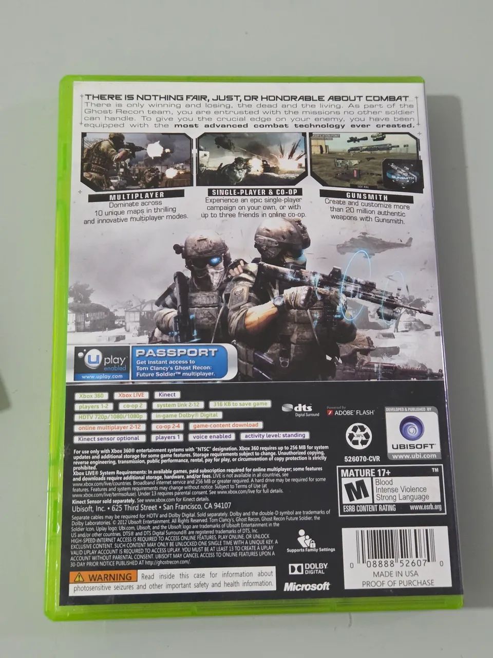Ghost Recon Future Soldier Xbox 360 - Foto 2