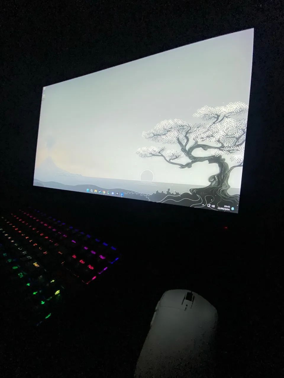 Monitor PcFort 165hz 23.8 polegadas FULL HD VÁ - Foto 3