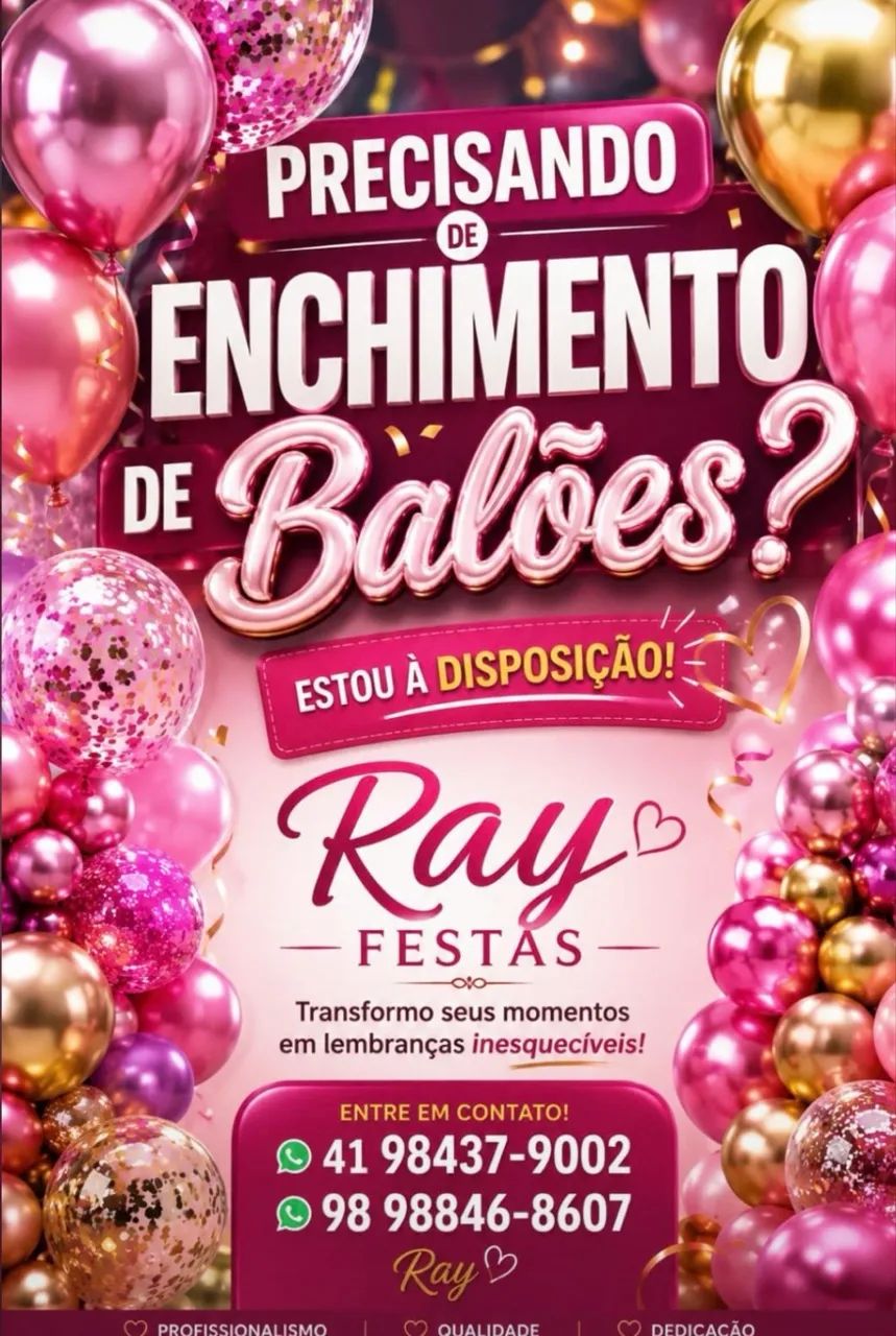 Enchimento de Balões 