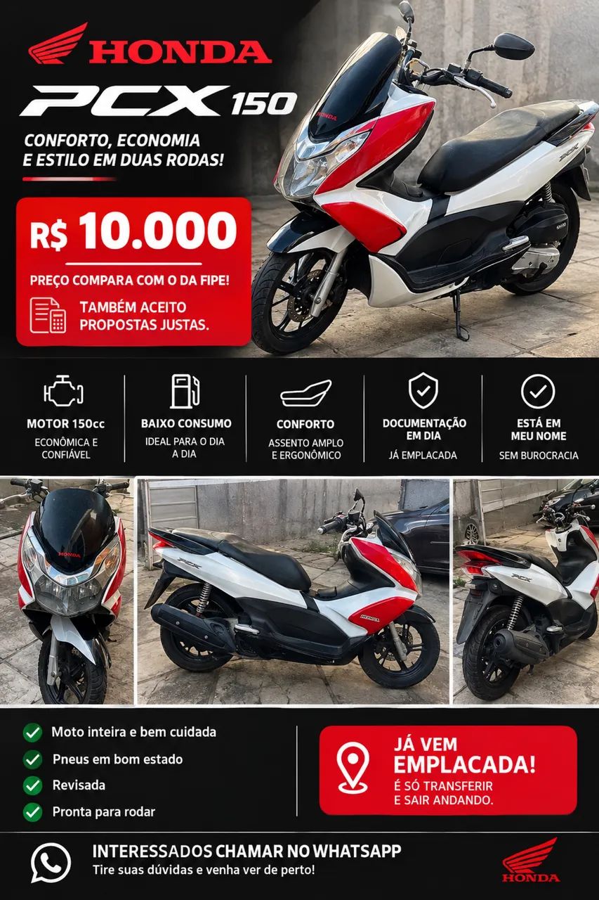 HONDA PCX 150 - 2015