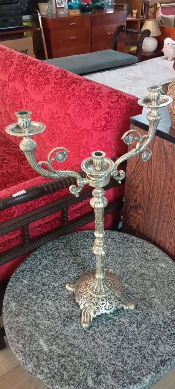 Castiçal prateado  - Foto 4